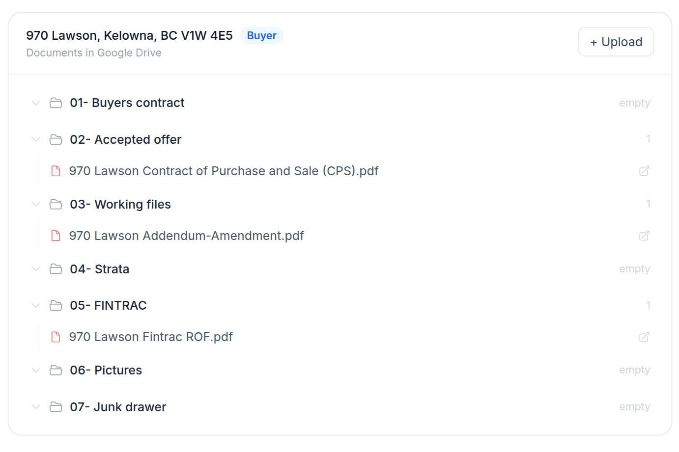 Vox Box file organizer